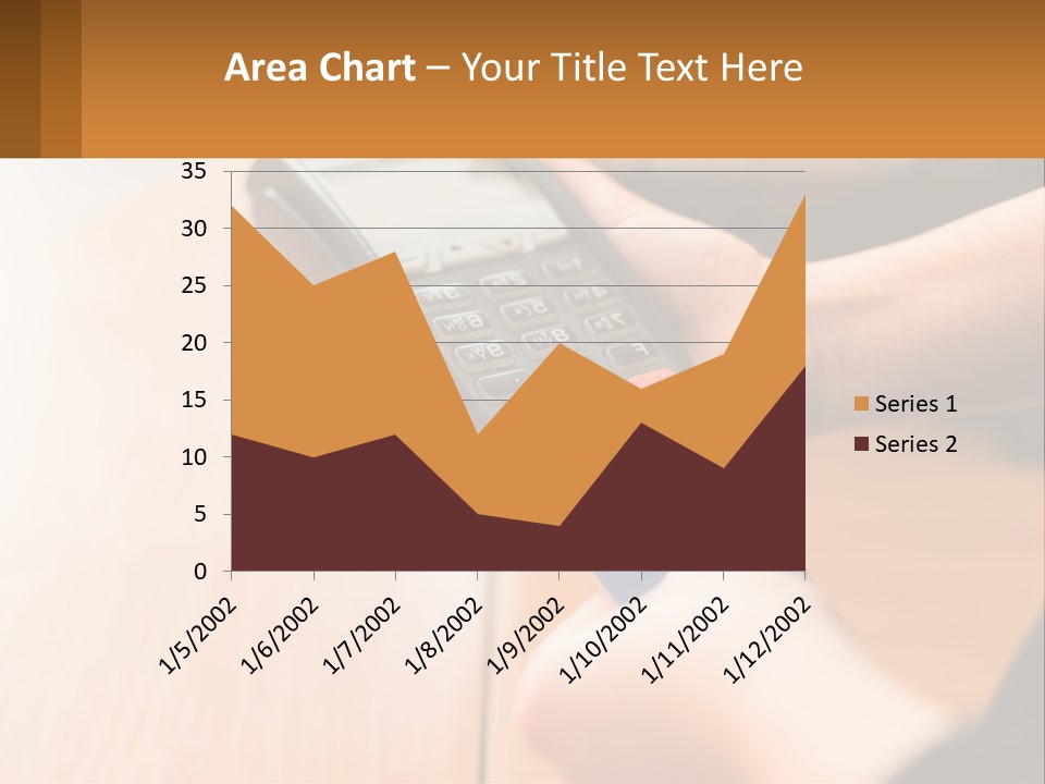 Terminal For Card Payment PowerPoint Template