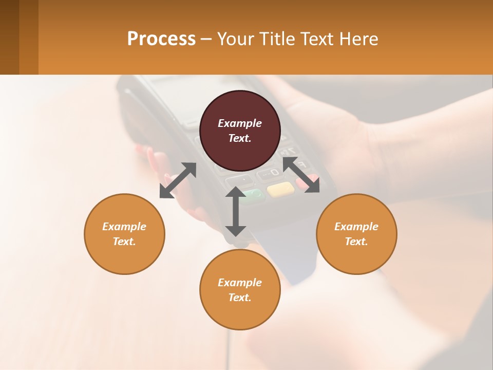 Terminal For Card Payment PowerPoint Template