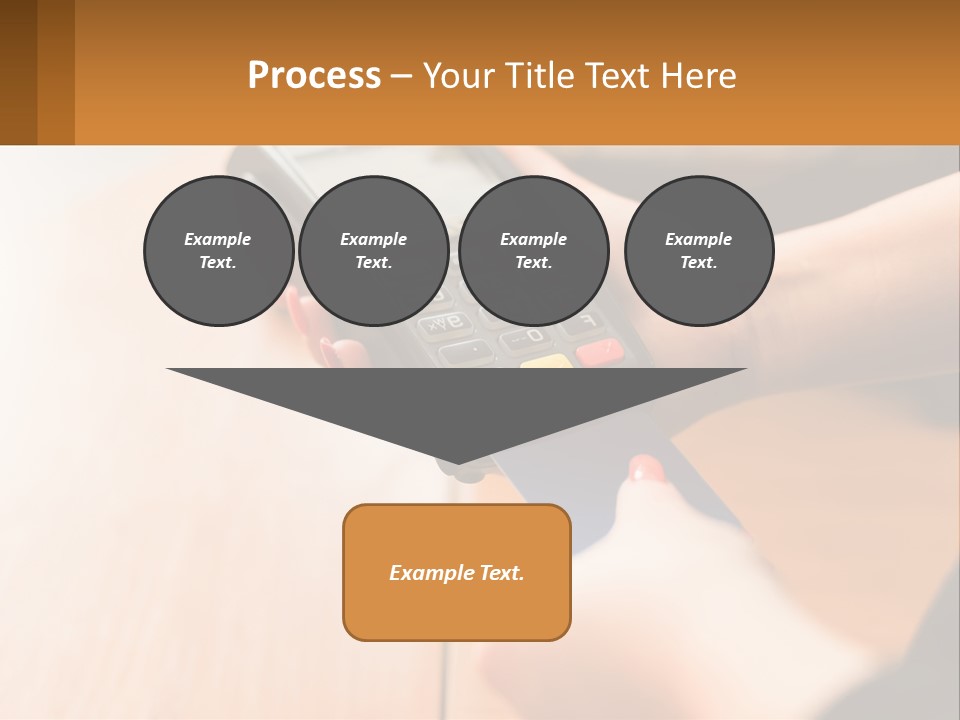 Terminal For Card Payment PowerPoint Template
