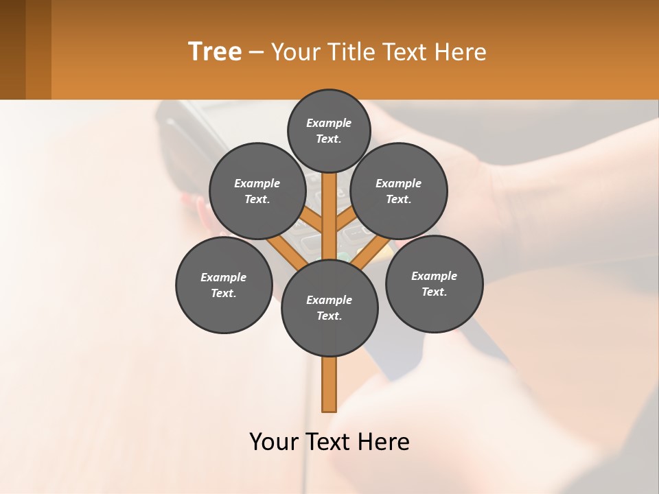 Terminal For Card Payment PowerPoint Template