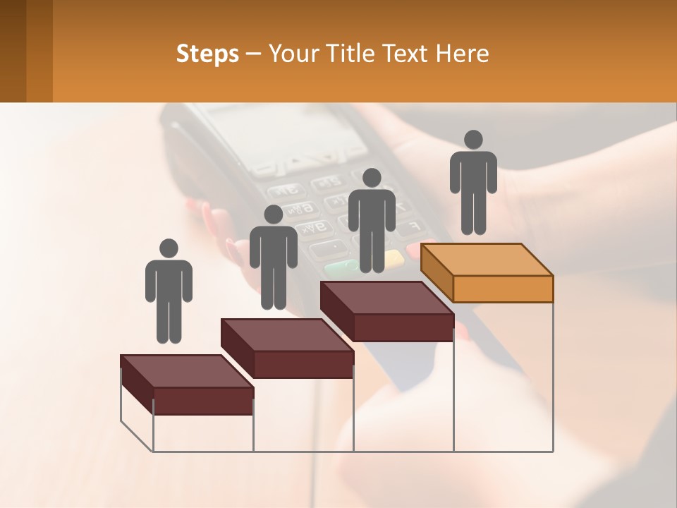 Terminal For Card Payment PowerPoint Template