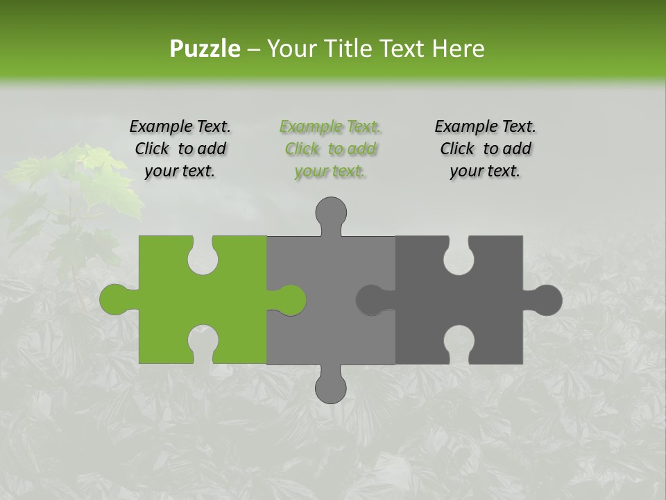 Garbage On The Planet PowerPoint Template