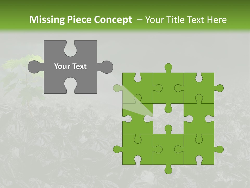 Garbage On The Planet PowerPoint Template