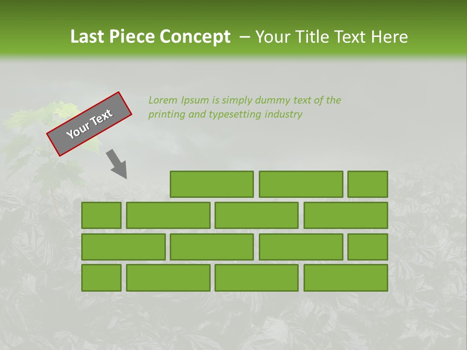 Garbage On The Planet PowerPoint Template