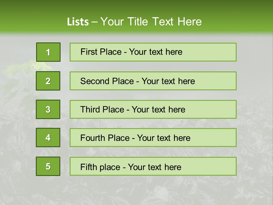 Garbage On The Planet PowerPoint Template