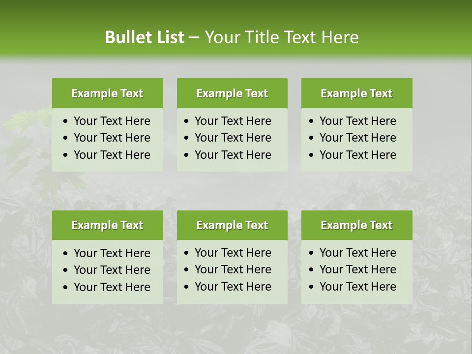 Garbage On The Planet PowerPoint Template