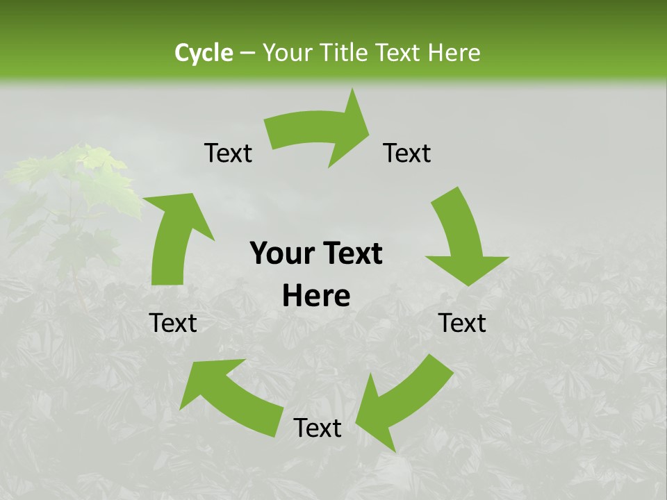 Garbage On The Planet PowerPoint Template