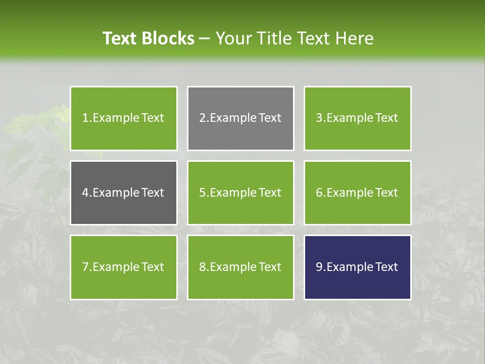 Garbage On The Planet PowerPoint Template