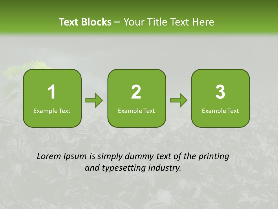 Garbage On The Planet PowerPoint Template