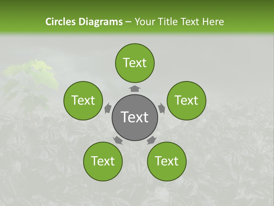 Garbage On The Planet PowerPoint Template