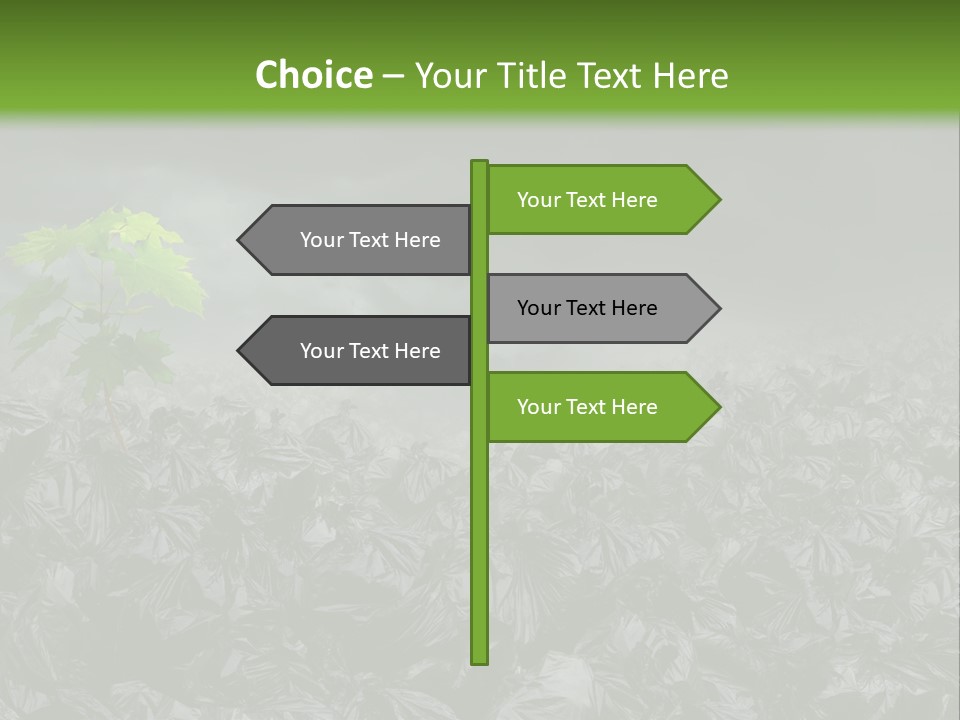 Garbage On The Planet PowerPoint Template