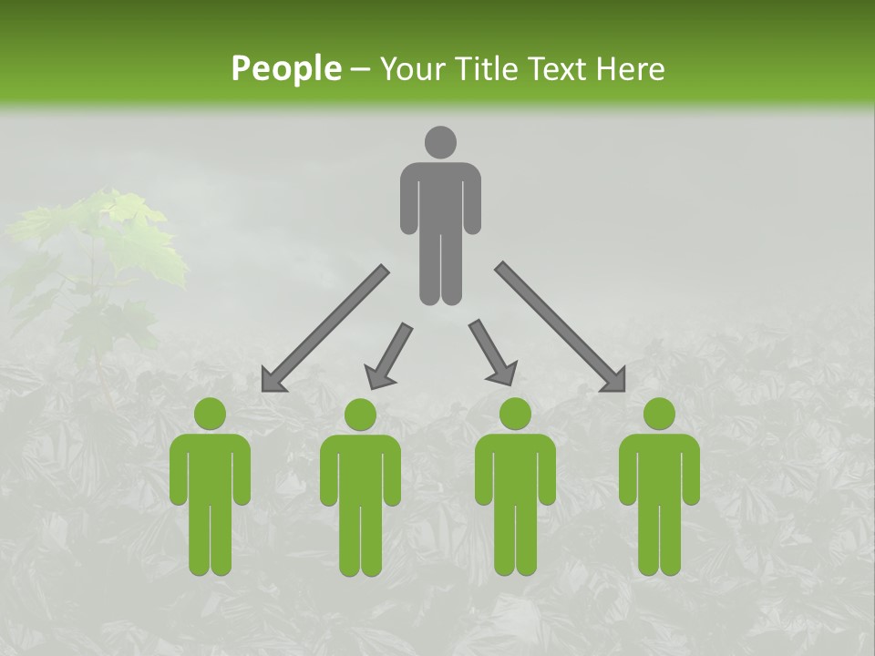 Garbage On The Planet PowerPoint Template