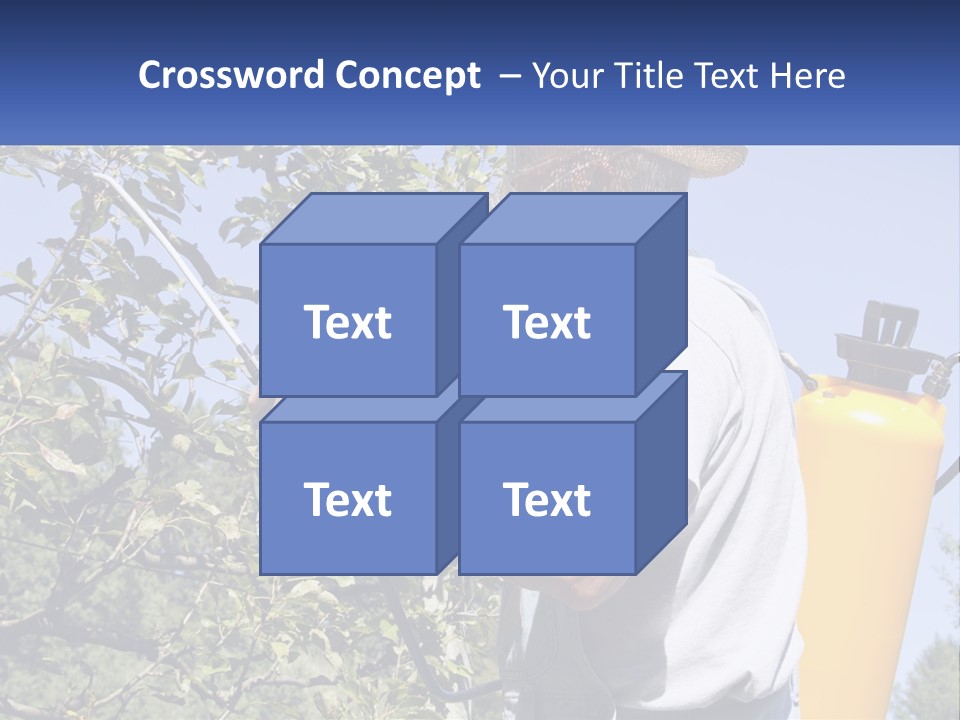 Treatment Of Trees From Pests PowerPoint Template