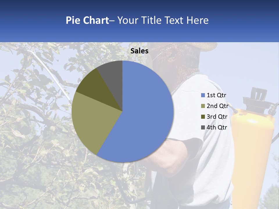 Treatment Of Trees From Pests PowerPoint Template