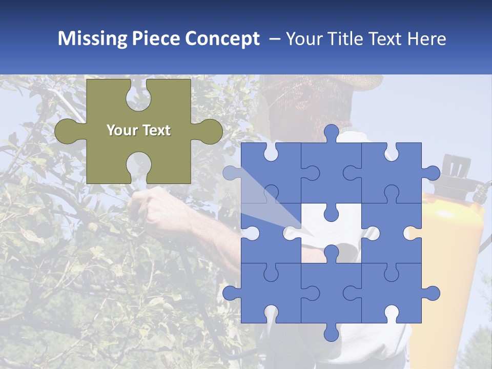 Treatment Of Trees From Pests PowerPoint Template