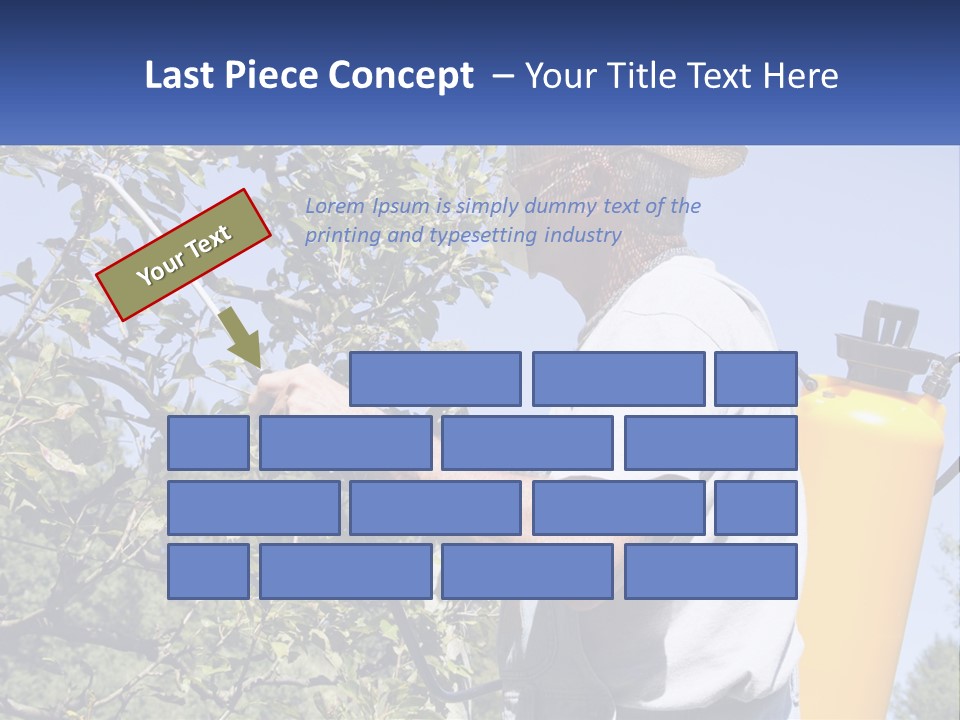 Treatment Of Trees From Pests PowerPoint Template