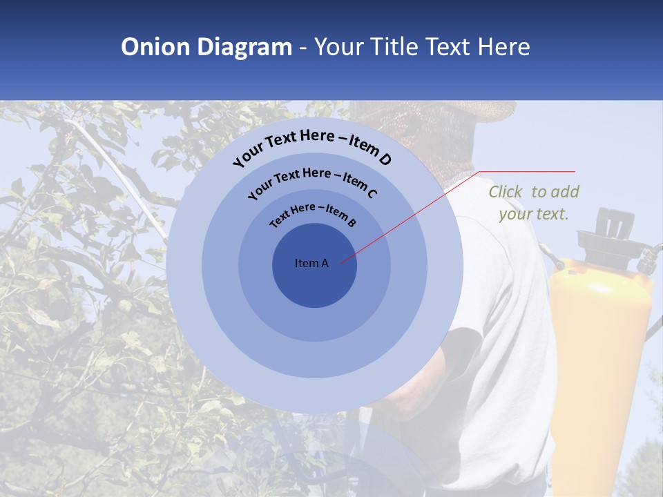 Treatment Of Trees From Pests PowerPoint Template