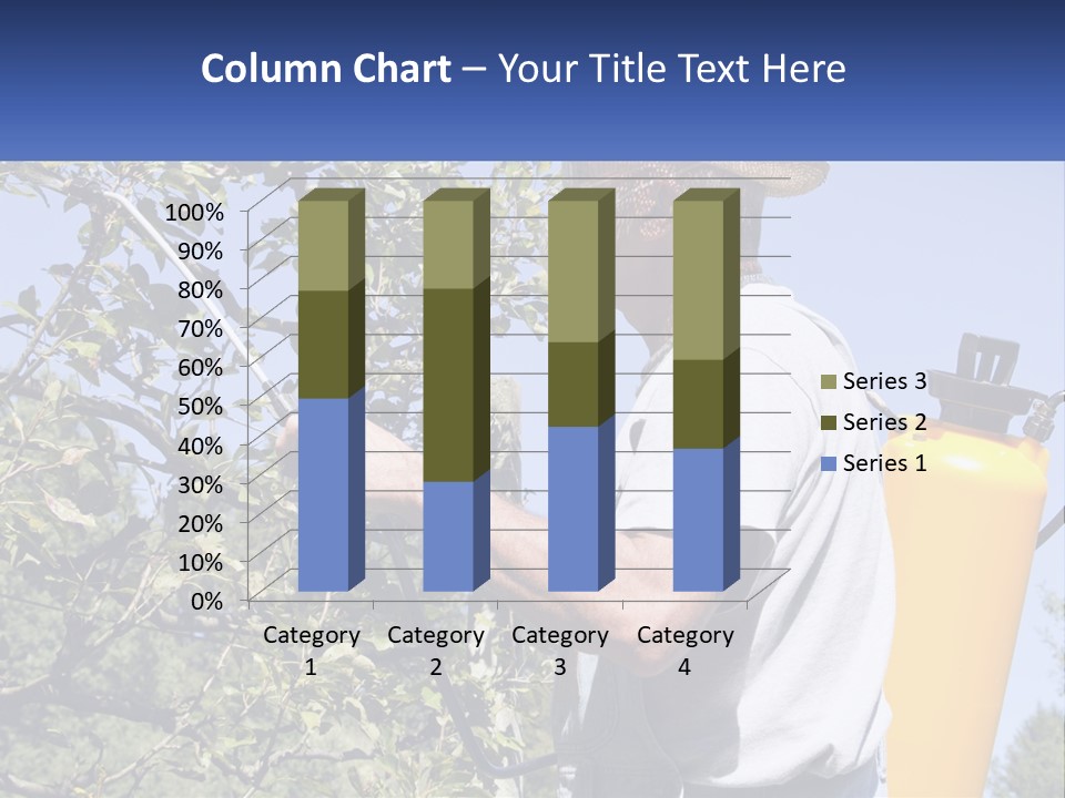 Treatment Of Trees From Pests PowerPoint Template