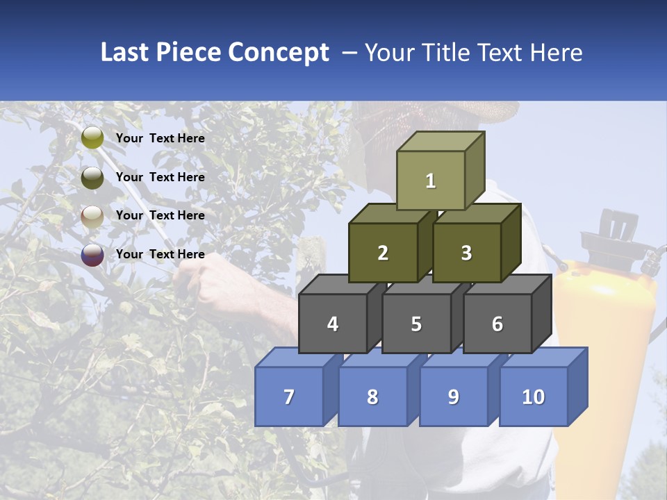 Treatment Of Trees From Pests PowerPoint Template