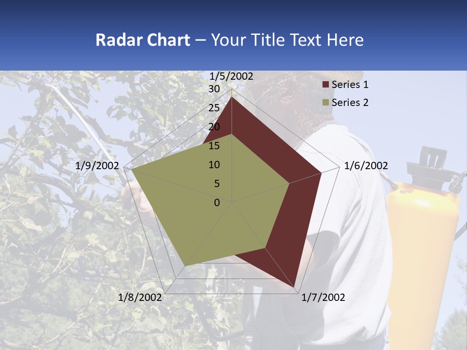 Treatment Of Trees From Pests PowerPoint Template