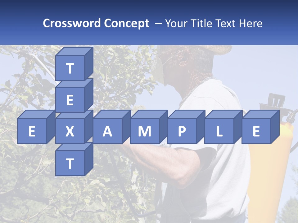 Treatment Of Trees From Pests PowerPoint Template