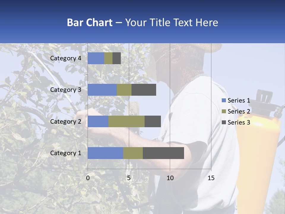 Treatment Of Trees From Pests PowerPoint Template