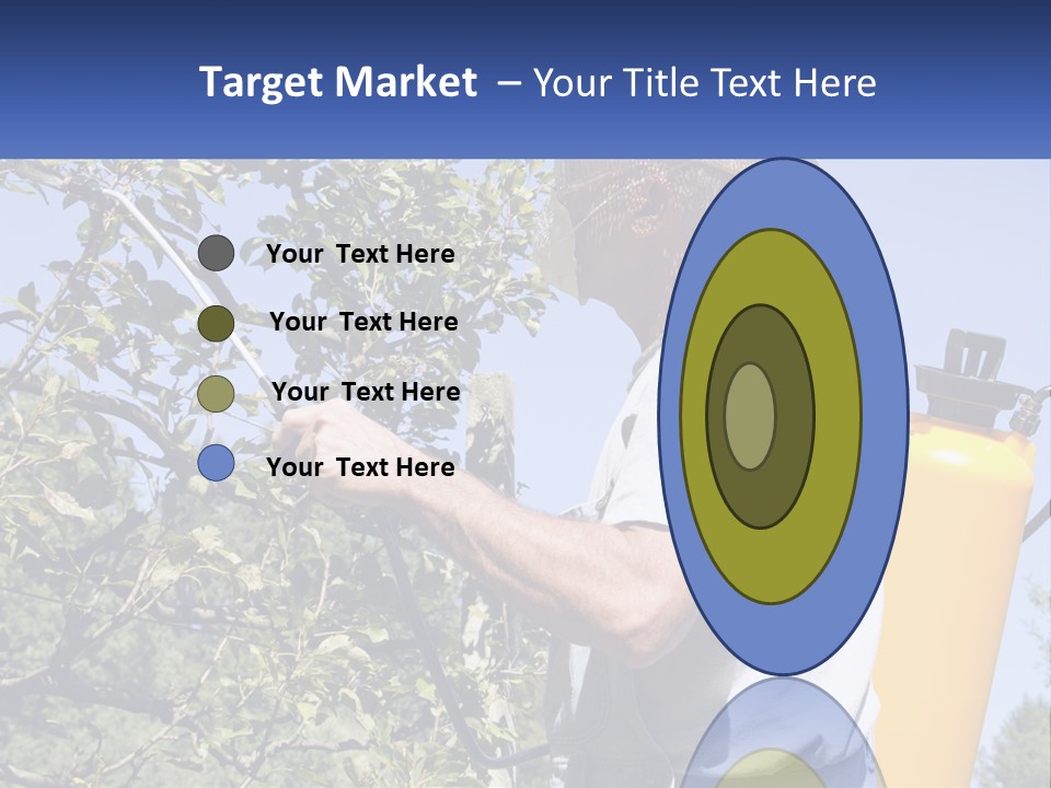 Treatment Of Trees From Pests PowerPoint Template