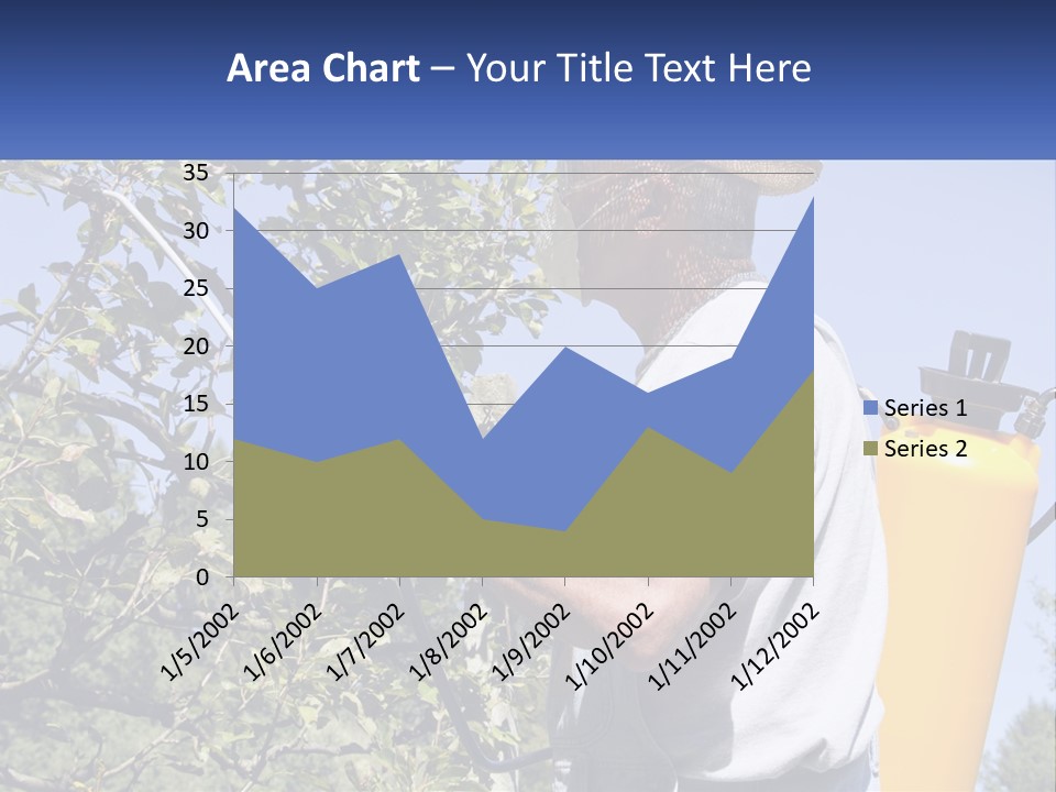 Treatment Of Trees From Pests PowerPoint Template
