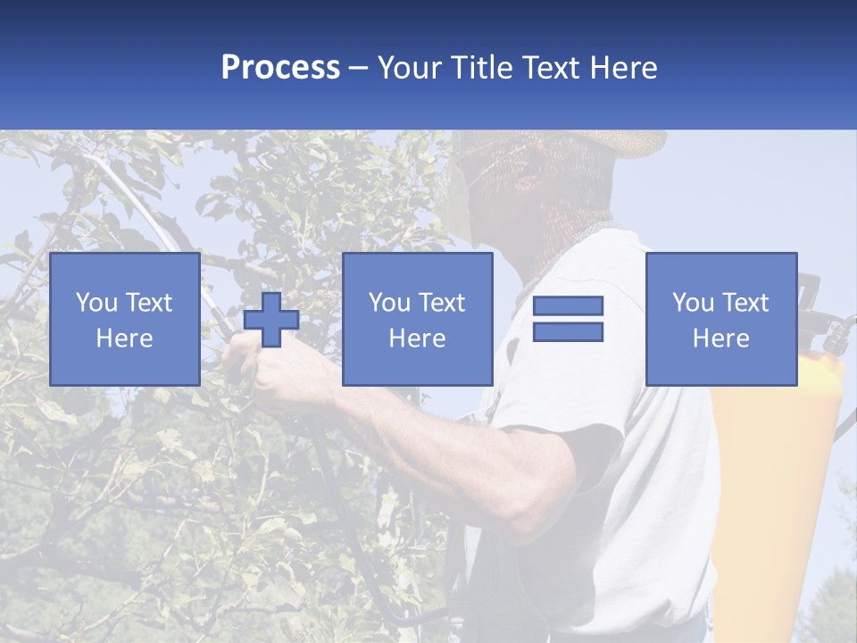 Treatment Of Trees From Pests PowerPoint Template
