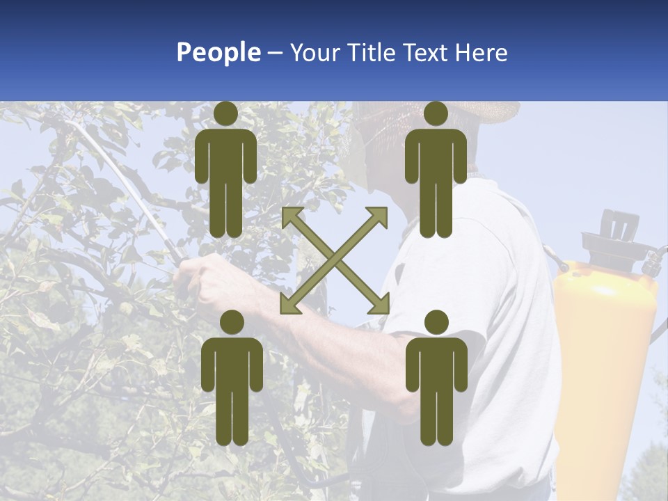 Treatment Of Trees From Pests PowerPoint Template