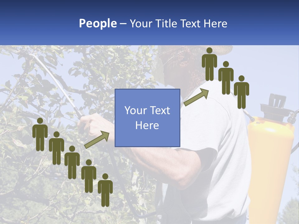 Treatment Of Trees From Pests PowerPoint Template