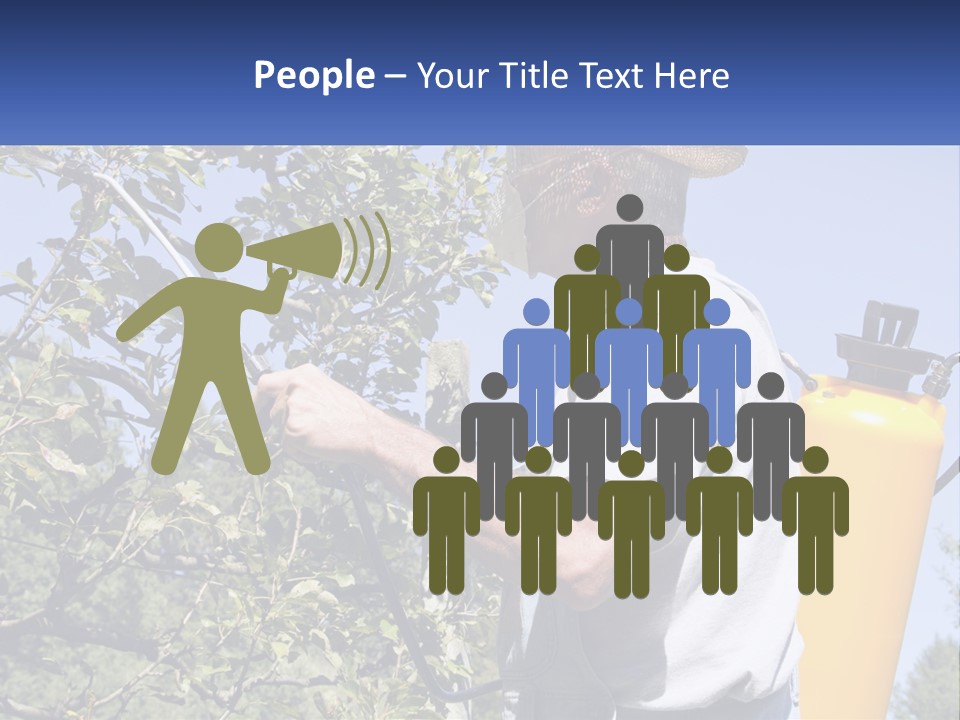 Treatment Of Trees From Pests PowerPoint Template