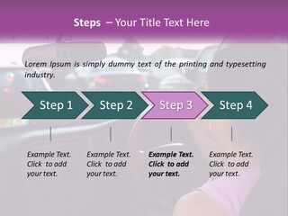 Girl In A Car In A Traffic Jam PowerPoint Template