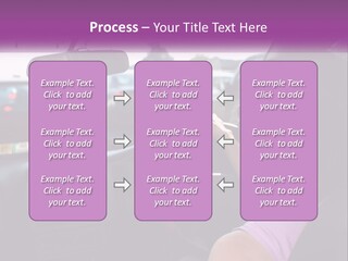 Girl In A Car In A Traffic Jam PowerPoint Template