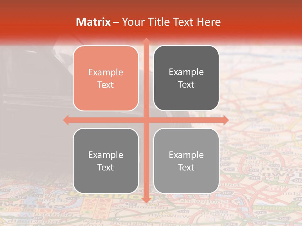 Traffic On The Roads PowerPoint Template