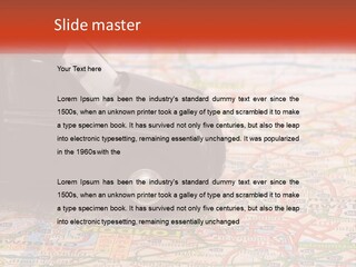 Traffic On The Roads PowerPoint Template