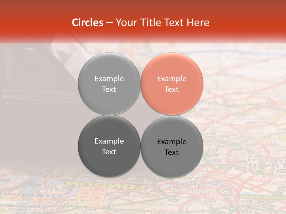 Traffic On The Roads PowerPoint Template