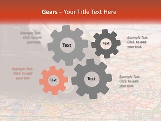 Traffic On The Roads PowerPoint Template