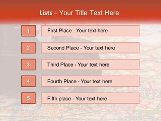 Traffic On The Roads PowerPoint Template