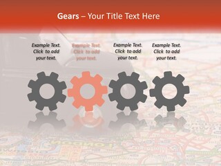 Traffic On The Roads PowerPoint Template