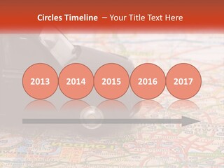 Traffic On The Roads PowerPoint Template