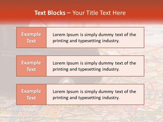 Traffic On The Roads PowerPoint Template