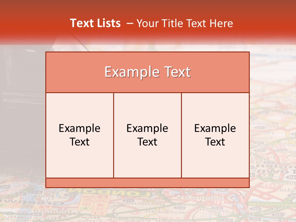 Traffic On The Roads PowerPoint Template