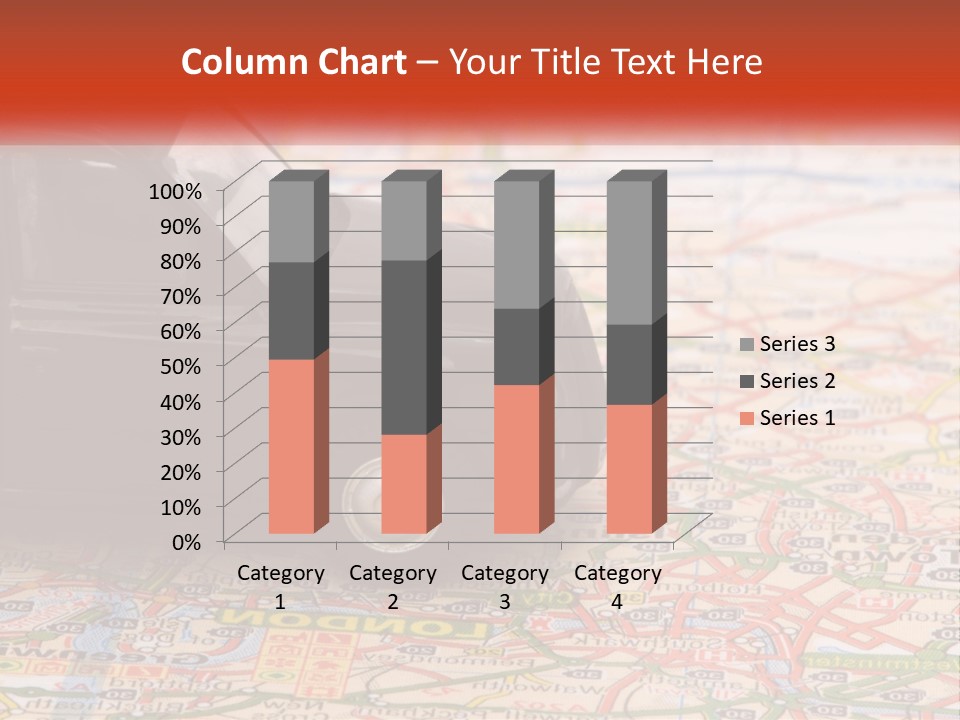 Traffic On The Roads PowerPoint Template
