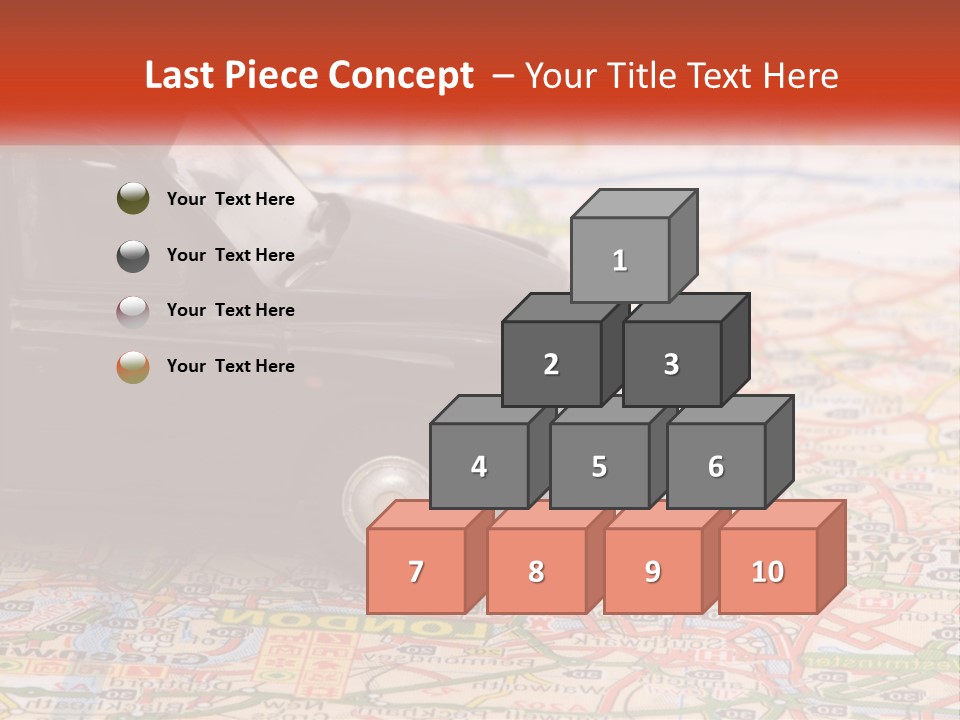 Traffic On The Roads PowerPoint Template