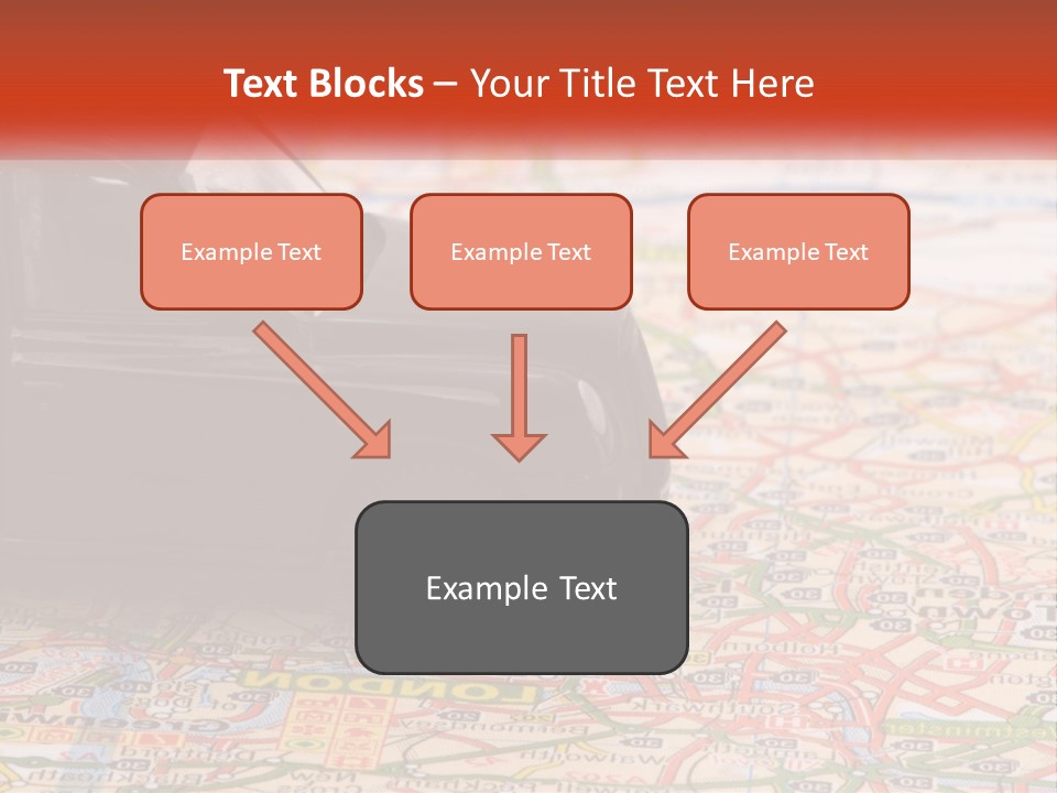 Traffic On The Roads PowerPoint Template