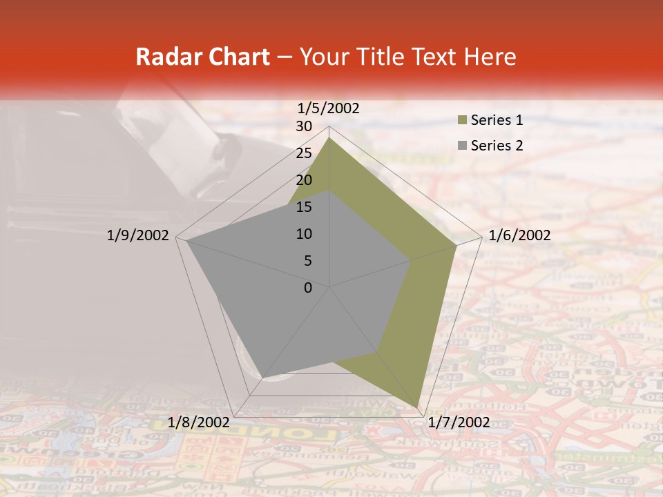 Traffic On The Roads PowerPoint Template