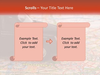 Traffic On The Roads PowerPoint Template