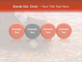 Traffic On The Roads PowerPoint Template