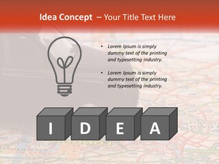 Traffic On The Roads PowerPoint Template